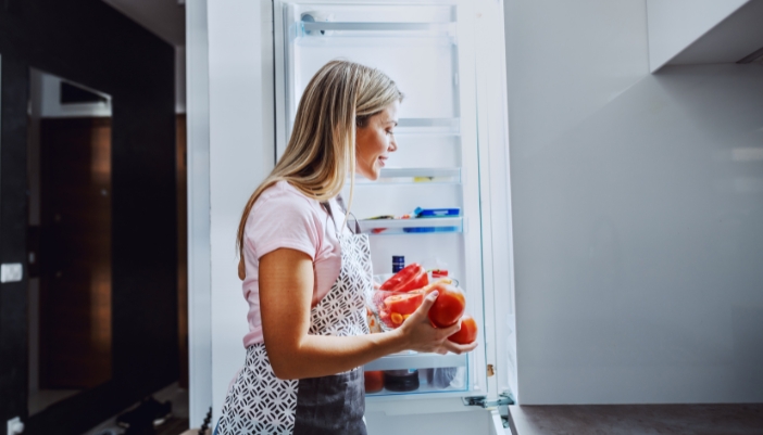 Built-in wall oven and steam oven stacked in a luxury kitchen, ready for holiday cooking