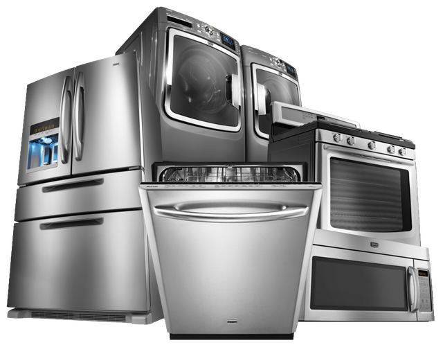 View of Maytag appliances displayed in a graphic View of Maytag appliances displayed in a graphic